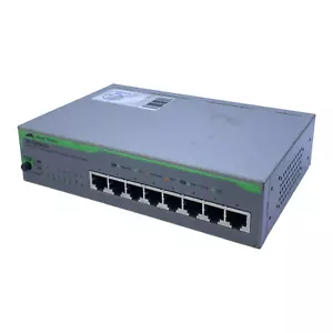 Allied Telesis At-gs900/8 Ethernet Switch 100-240V AC 50/60Hz 0,2A - Picture 1 of 12