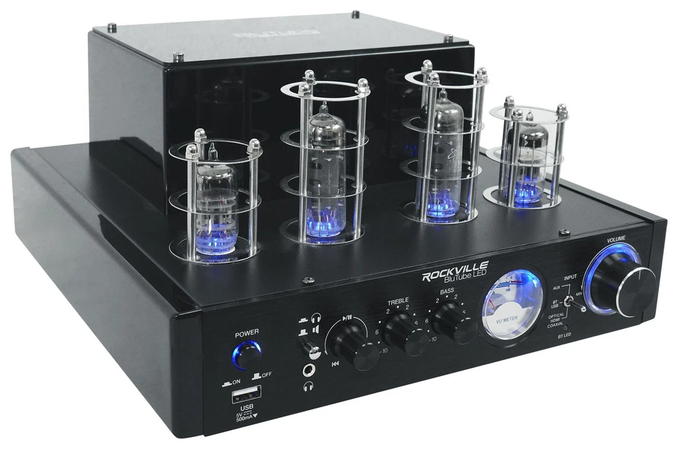 Rockville Tube Amplifier Amp Bluetooth Receiver For Yamaha NS-6490 Speakers - Image 1 of 4