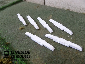 6 x 1:76 Scale OO Gauge Bi-Directional AWS (LS1024) 3D Printed Model - Picture 1 of 4