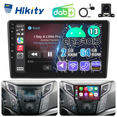 DAB+ Carplay 2+64GB Android Radio Für Hyundai i40 2011-2019 GPS NAVI RDS Kamera - Bild 1 von 4
