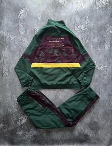 🐲 Vintage 90s Puma Nylon Baggy Tracksuit Jacket & Pants Y2K - Picture 1 of 22
