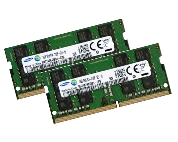 2x 16GB 32GB RAM DDR4 2133 Mhz Samsung SO DIMM für Dell Precision 7510 7710