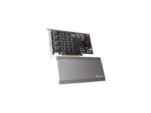 SYBA SI-PEX40161 PCI-Express 3.0 x16 PCI-Express Quad M.2 PCIe 3.0 x4 PCIe x16 - Picture 1 of 4