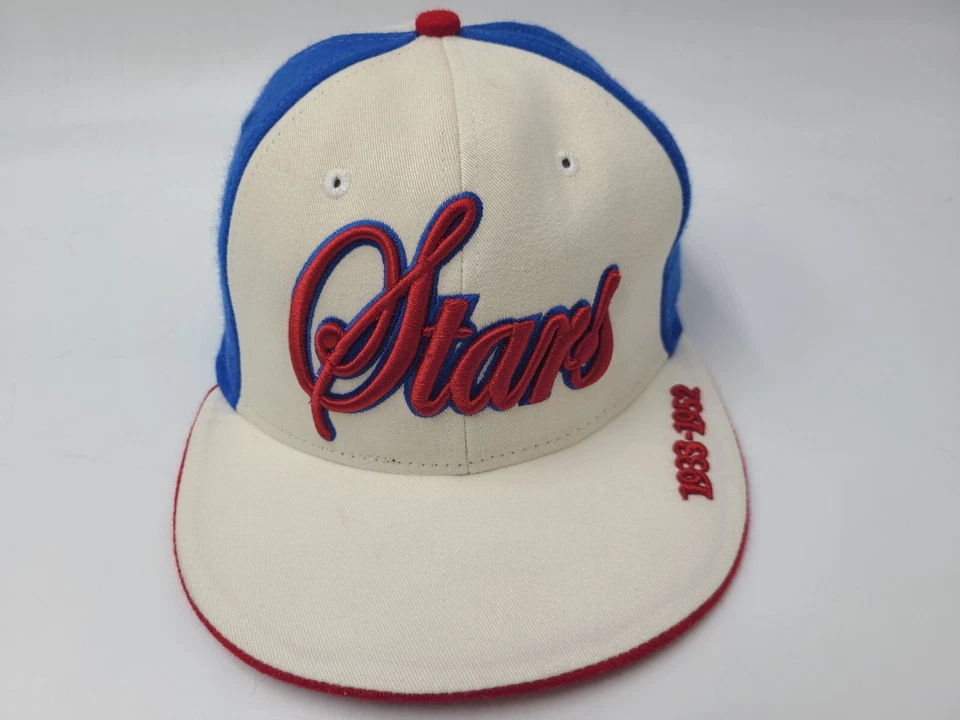 Gorra de béisbol vintage Philadelphia Stars ajustada 7 1/8 liga negra blanca azul Foto 1 de 4