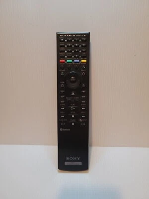 Genuine Sony BD Playstation PS3 Remote Control Model CECHZR1U DVD CD Blu-Ray - Image 1 of 2