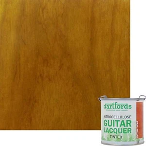 Laca para guitarra Dartfords amarillo oscuro nitrocelulosa 230 ml lata - Imagen 1 de 3