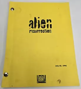 ALIEN: RESURRECTION / Joss Whedon 1996 Drehbuch, SIGOURNEY WEAVER Winona Ryder - Bild 1 von 17