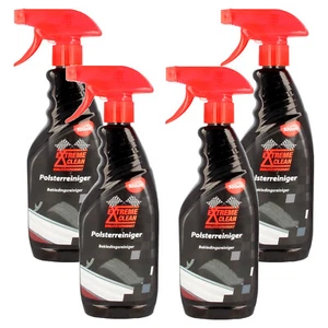 4x 500ml Extreme Clean Polsterreiniger KFZ Auto Reinigung Spray für die Sitze - Bild 1 von 4
