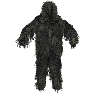 MFH Tarnanzug Ghillie Jackal 3-D Body System woodland Hose Jacke Hut feuerfest - Bild 1 von 3