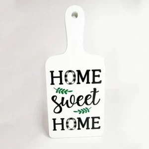 Home Sweet Home-Farmhouse Rustic Wood Home Wall Decor Sign Hanging Wooden Hom... - Picture 1 of 8