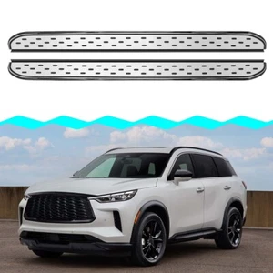 2PCS Side Step fits for Infiniti QX60 2022-2025 Running Board Nerfbars Aluminium - Picture 1 of 5
