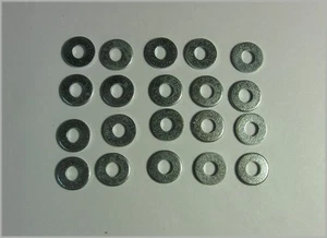 #8 Flat Washer. Qty (20) - Picture 1 of 1