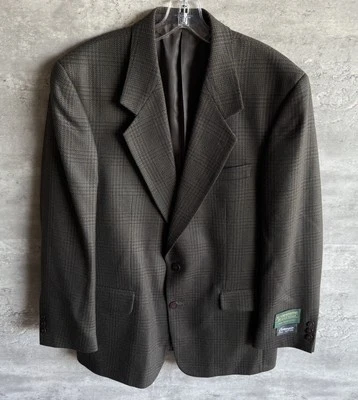 Новый с Ярлыками винтажный Corragio Merona кашемир ягненка шерсти гончая костюм куртка Blazer 40 - Изображение 1 из 4