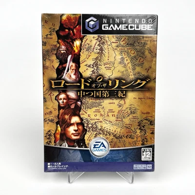 Lord of the Rings Nakatsu Kuni Dais Retail Box Nintendo GameCube Japan New - Image 1 of 4