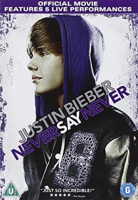 Justin Bieber - Never Say Never [DVD] - DVD  JIVG The Cheap Fast Free Post - Image 1 of 2