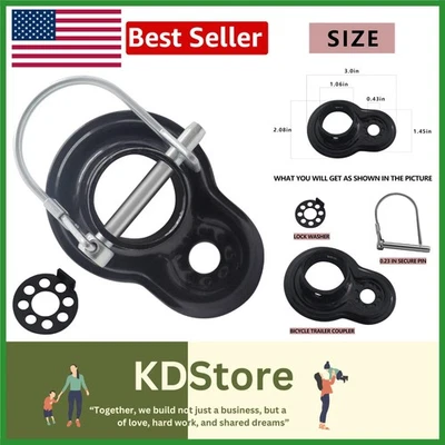 Acoplador universal de remolque para bicicletas para portadores Instep y Schwinn Foto 1 de 4