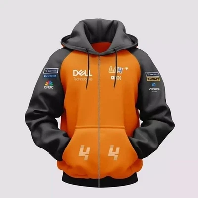 NO BRAND Unisex NEW F1 Mclaren Lando Norris LN4 Fan's Hoodie Edition Best F1 Gift hoddie