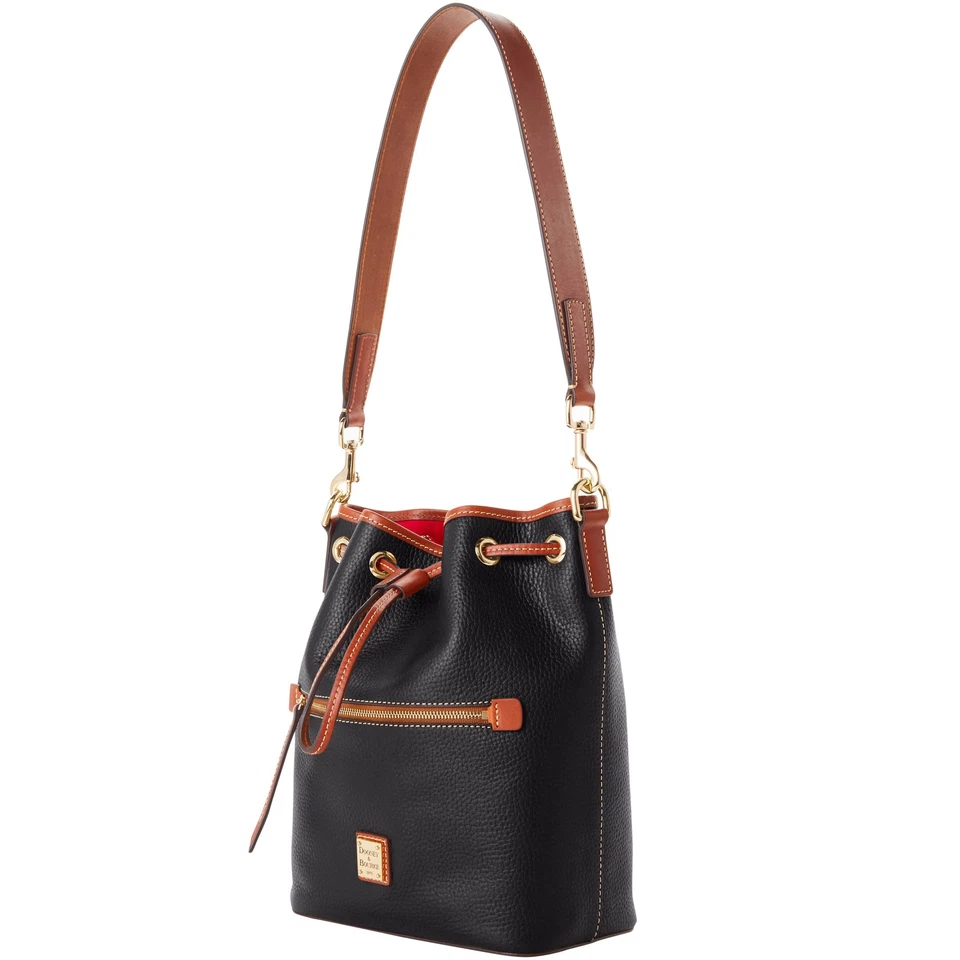 Dooney & Bourke Pebble Grain Drawstring | Black - Image 1 of 1