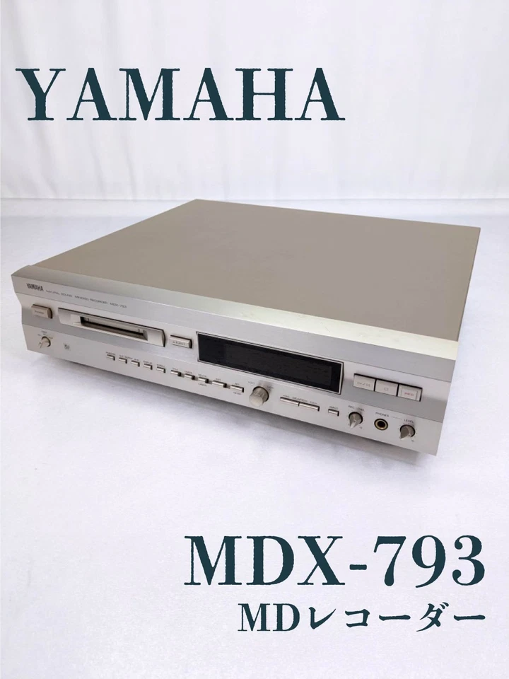 Yamaha MDX-793 MD Player Recorder ATRAC DSP 20bit DAC Working Confirmed - Image 1 of 4