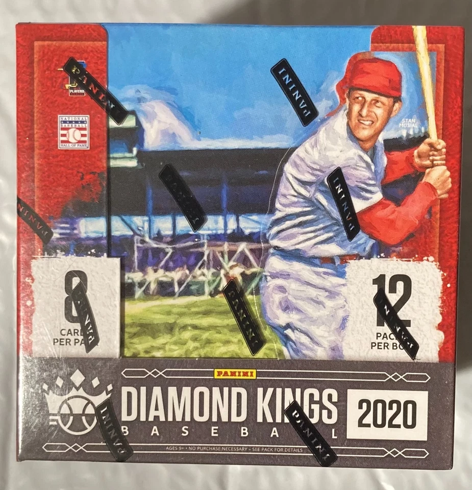 2020 DIAMOND KINGS BASEBALL FACTORY SEALED HOBBY BOX 2 AUTOS OR MEMS LOADED! - Image 1 of 2