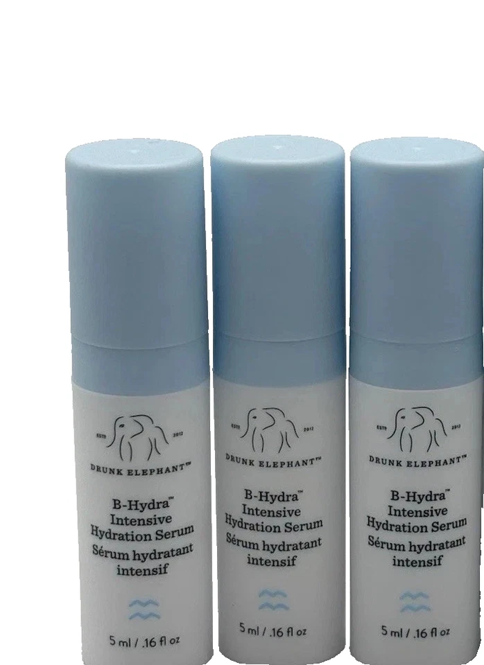 Suero de hidratación intensiva DRUNK ELEPHANT B-Hydra tamaño de viaje 0,16 oz/5 ml cada uno Foto 1 de 1
