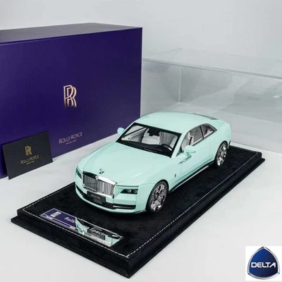 Henson Heaven HH 1/18 RollsRoyce Spectre Light Green - Image 1 of 4