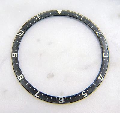 Cronógrafo Tudor genuino vintage Monte Carlo 7169 inserto de bisel negro descolorido Foto 1 de 4