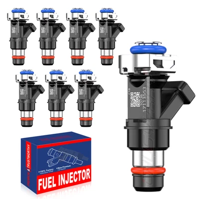 8X Inyectores de combustible originales OEM para 99-07 Chevy Silverado 4,8 L 5,3 L 6,0 L 17113553 Foto 1 de 4