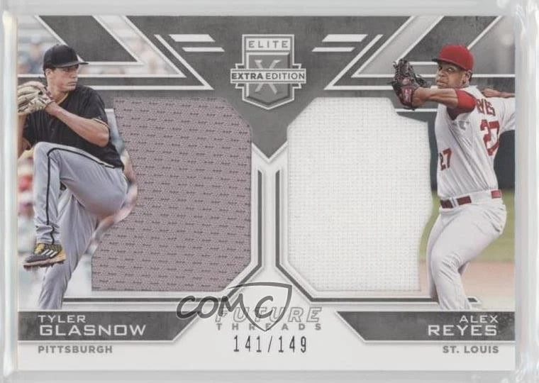 2016 Panini Elite Extra Edition Silver /149 Tyler Glasnow Alex Reyes #FTSD-GR - Image 1 of 2