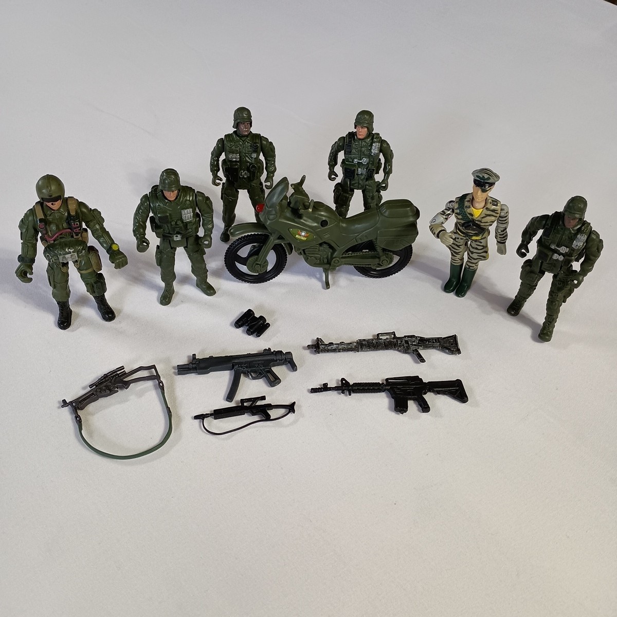 ELITE FORCE WWII フィギュア4体セット Elite Force 1 18 Military Adventure Action Figures for sale