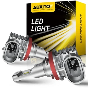 AUXITO 2X H11 H8 H9 40W LED Fog Light Bulbs Car Driving Lamp DRL 6500K HID White - Imagen 1 de 12