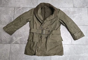 True Vintage M38 1940s WWII US Army Winter Mackinaw Jeep Jacket Coat READ - Picture 1 of 4