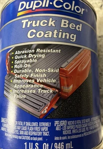 Dupli-Color TRQ254 Black 32 oz Poly Truck Bed Coating 1 quart 1qt (946mL) - Bild 1 von 5