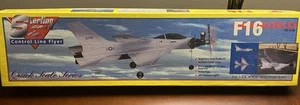 1996 Sterling Models F16 FALCON 1/2A CL 15” Wing Span Balsa Kit STE 6748 NISB - Picture 1 of 24