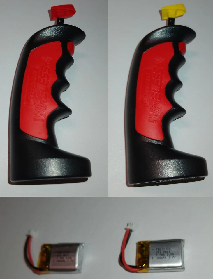 2x Carrera Digital 124 / 132 - Wireless  Handregler 20010111, 1rot und 1gelb - Bild 1 von 1