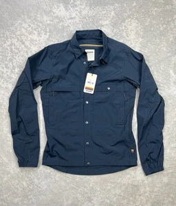 Giacca a vento Fjallraven X Specialized Riders blu navy uomo taglia XS NUOVA CON ETICHETTE $180 - Foto 1 di 7