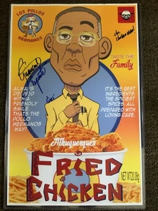 Giancarlo Esposito Autographed & Authenticated Albuquerque’s Fried Chicken Photo - Picture 1 of 13