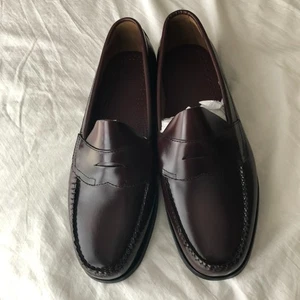 Bass weejuns cordovan penny loafers leather shoes 11.5 EEE new no box - Picture 1 of 9