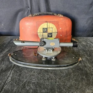 Vintage David White Instruments Meridian Modell 8090 Transit Builders Wasserwaage & Koffer - Bild 1 von 6