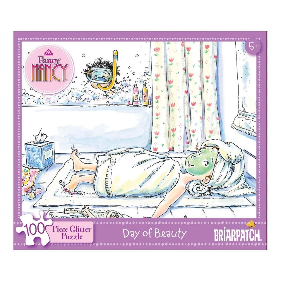 Fancy Nancy день красоты 100 шт блестящий пазл на Briarpatch новый - Изображение 1 из 1