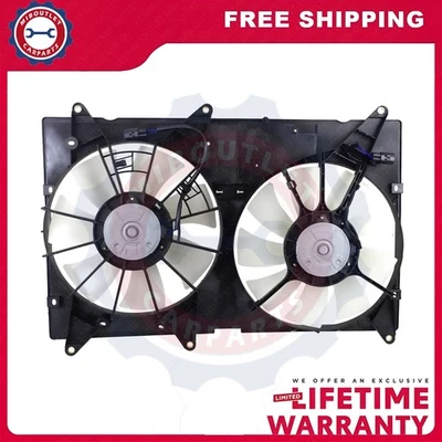 Вентилятор охлаждения радиатора для 2001-2007 Toyota Highlander двойной вентилятор 1671120120 - Изображение 1 из 4