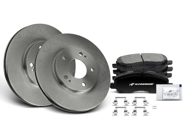 Front Brake Pad and Rotor Kit For 2003-2004 Mitsubishi Outlander KR329GX - Image 1 of 1