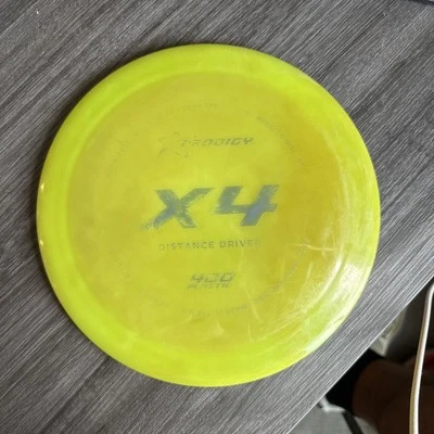 Prodigy 400 X4 Distance Driver Golf Disc - green 173g - Image 1 of 4