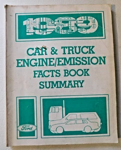 1989 Ford Car & Truck Engine/Emission Facts Book Summary - Bild 1 von 5