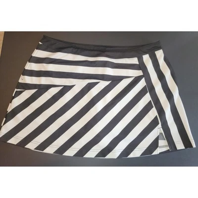 Pantalones Cortos de Golf Slazenger Atléticos a Rayas Incorporados Negro Blanco XL Foto 1 de 4