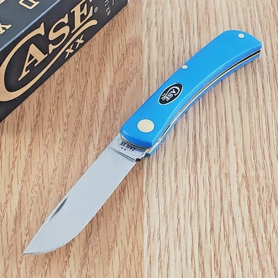 Cuchillo Plegable Case XX Sod Buster Jr Hoja Inoxidable Mango Sintético Suave Foto 1 de 4