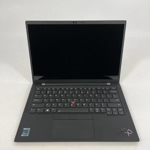 Lenovo Thinkpad X1 Carbon Gen 9 14 Black UHD+ 3.0 GHz i7-1185G7 16GB 1TB SSD - Picture 1 of 10