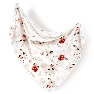 Baby Blankets Super Soft Stretchy Jersey Knit Swaddle Blanket for Baby Girls,... - Picture 1 of 7