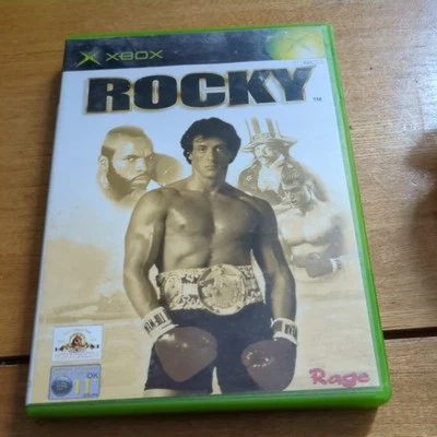 Microsoft Original Xbox Rocky Complete with Manual 2002 PAL Retro - Image 1 of 2