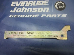Johnson Evinrude OMC Driveshaft  Shim Shimming Tool Bar Gauge pinion 334984  New - Picture 1 of 2